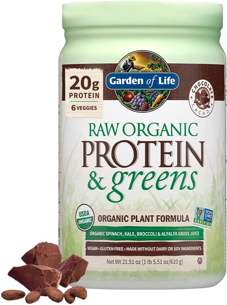 Garden of Life organic protein & greens, 20 Servings