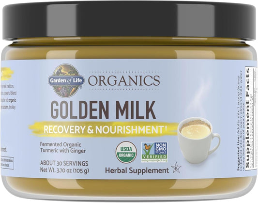 Garden of Life Organics Golden Milk Recovery & Nourishment Powder